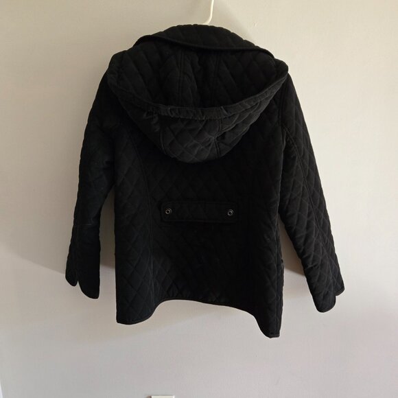 Gallery Black Quilted Jacket Size PS- Like New - Picture 3 of 5